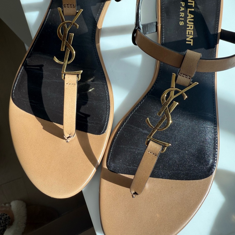 Saint Laurent Cassandra Iota Sandals - Picture 15 of 16